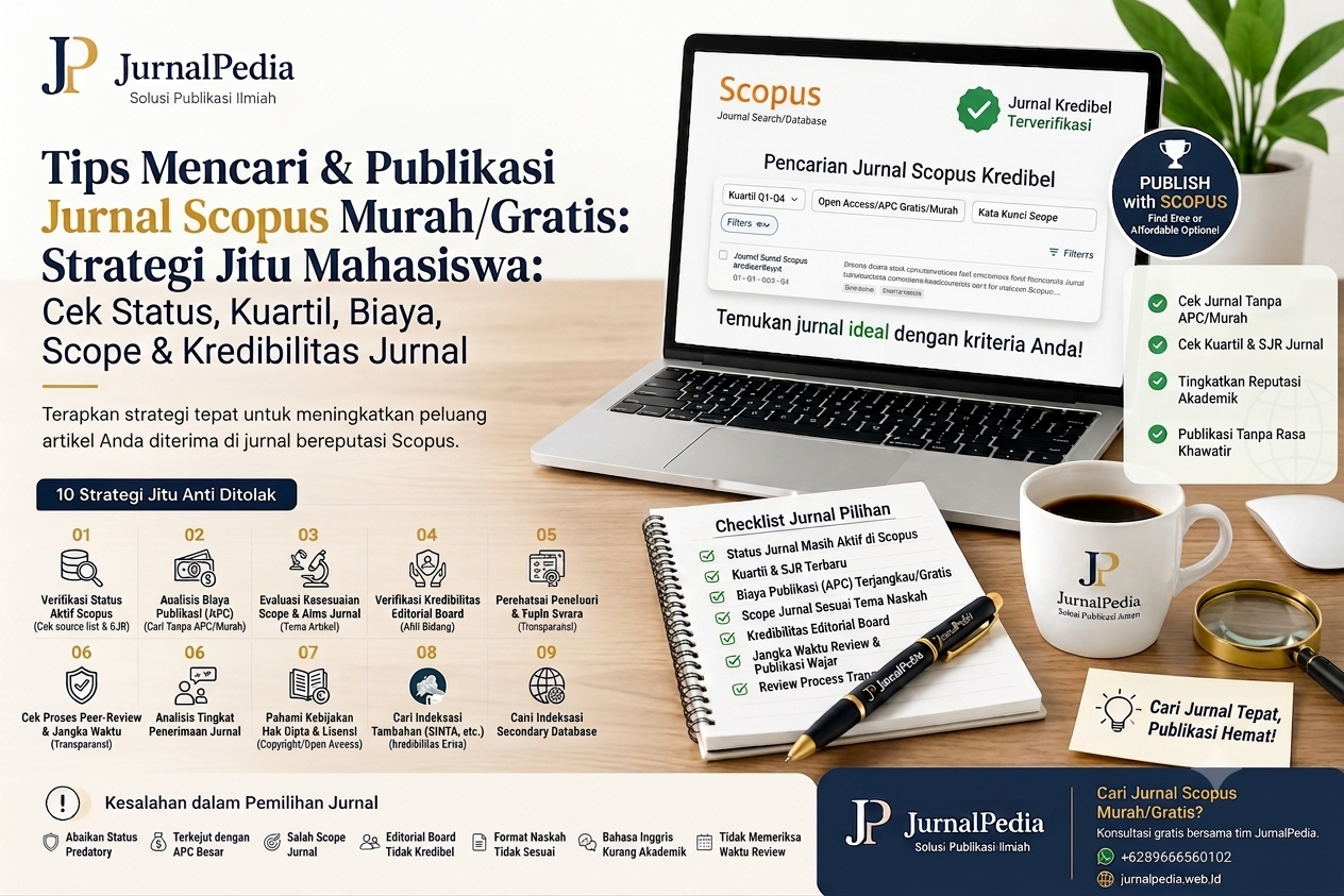 Jurnal Scopus Gratis atau APC Terjangkau untuk Mahasiswa? Ini yang Perlu Diperhatikan