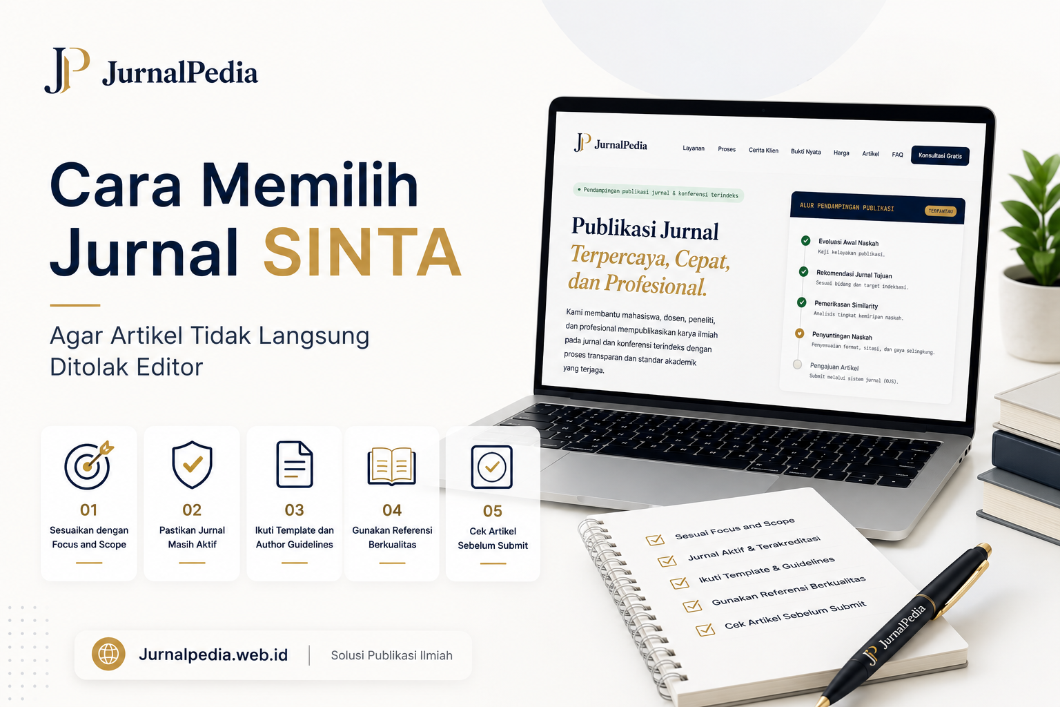 Cara Memilih Jurnal SINTA yang Tepat agar Artikel Tidak Langsung Ditolak Editor