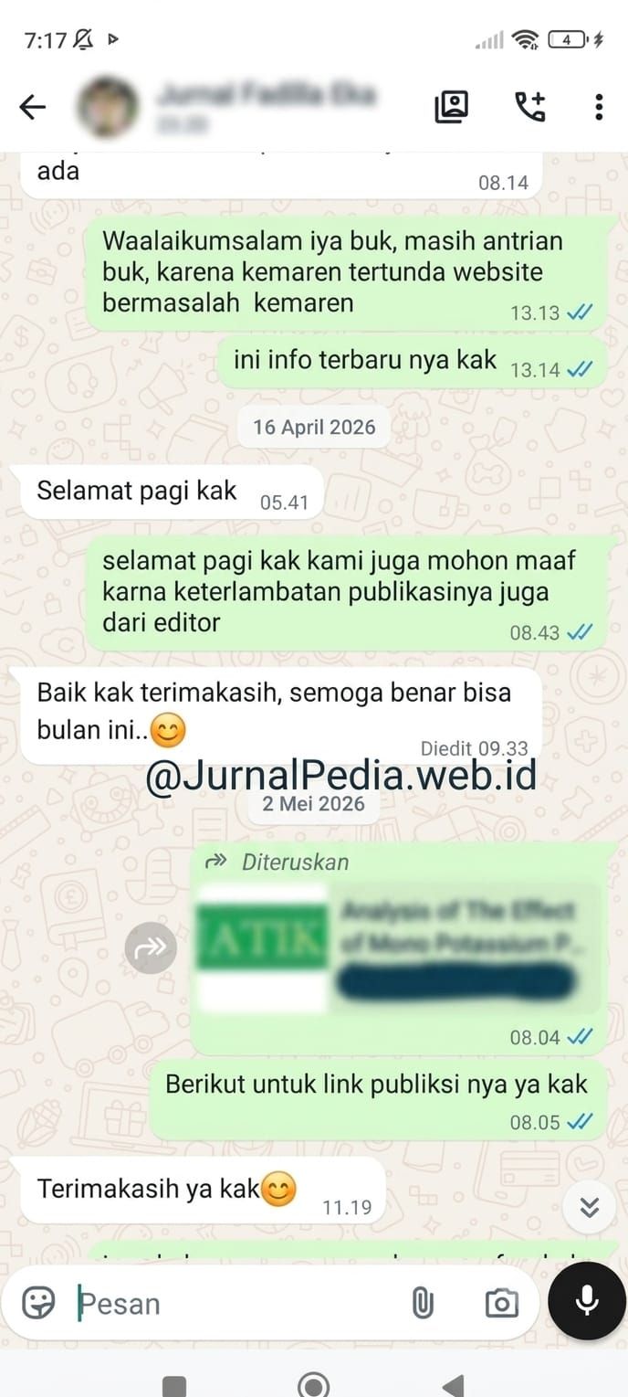Testimoni Publikasi